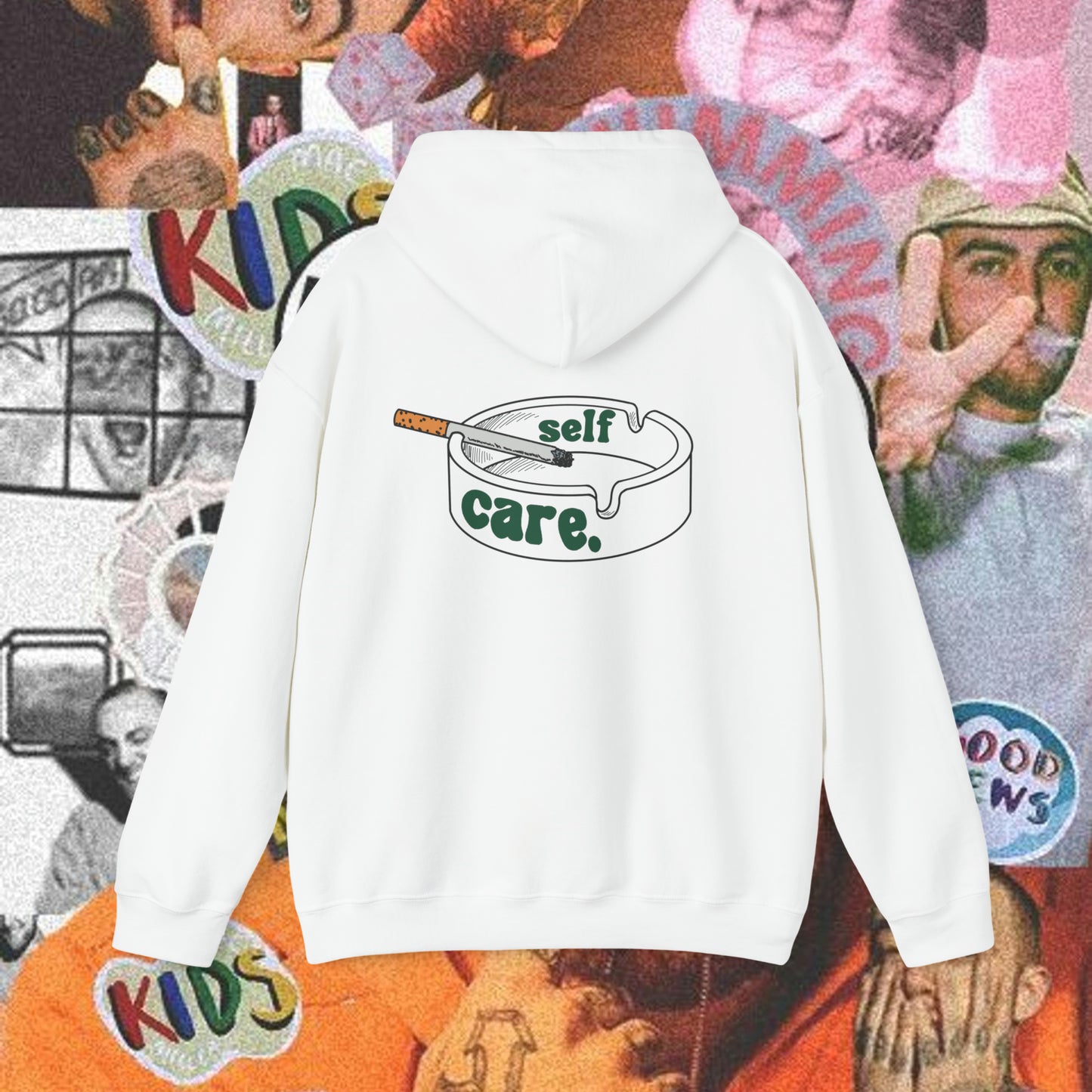 “Self Care” Front and back print Sweatshirt