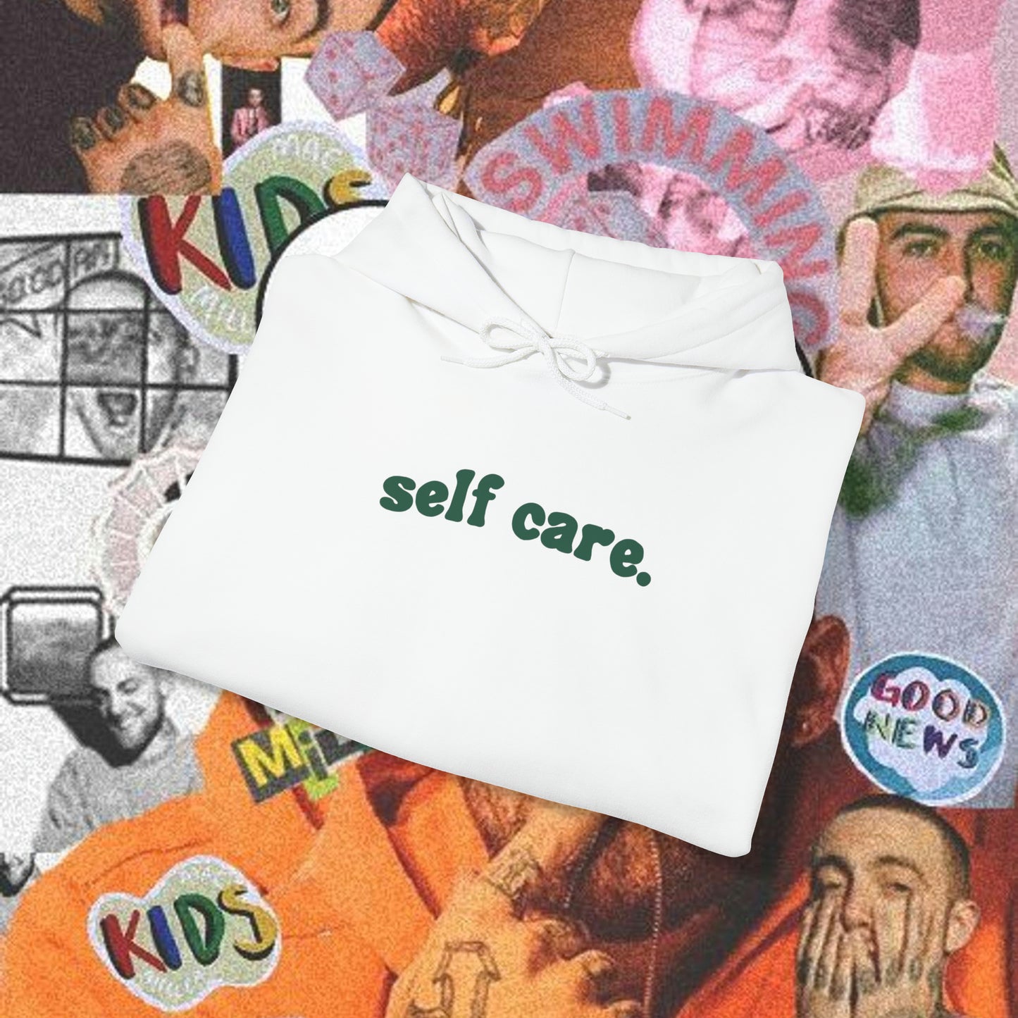 “Self Care” Front and back print Sweatshirt