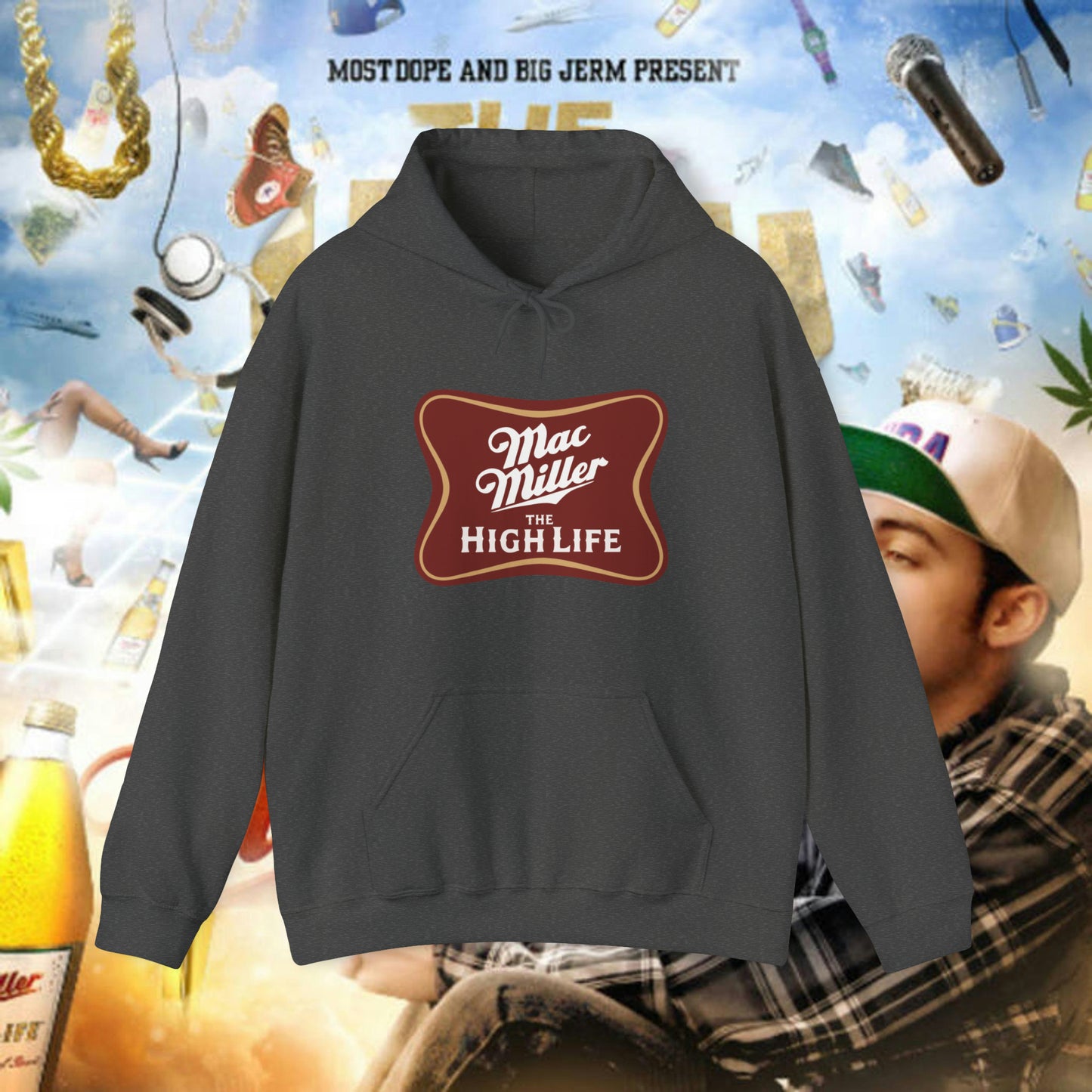 The High Life Front print Sweatshirt