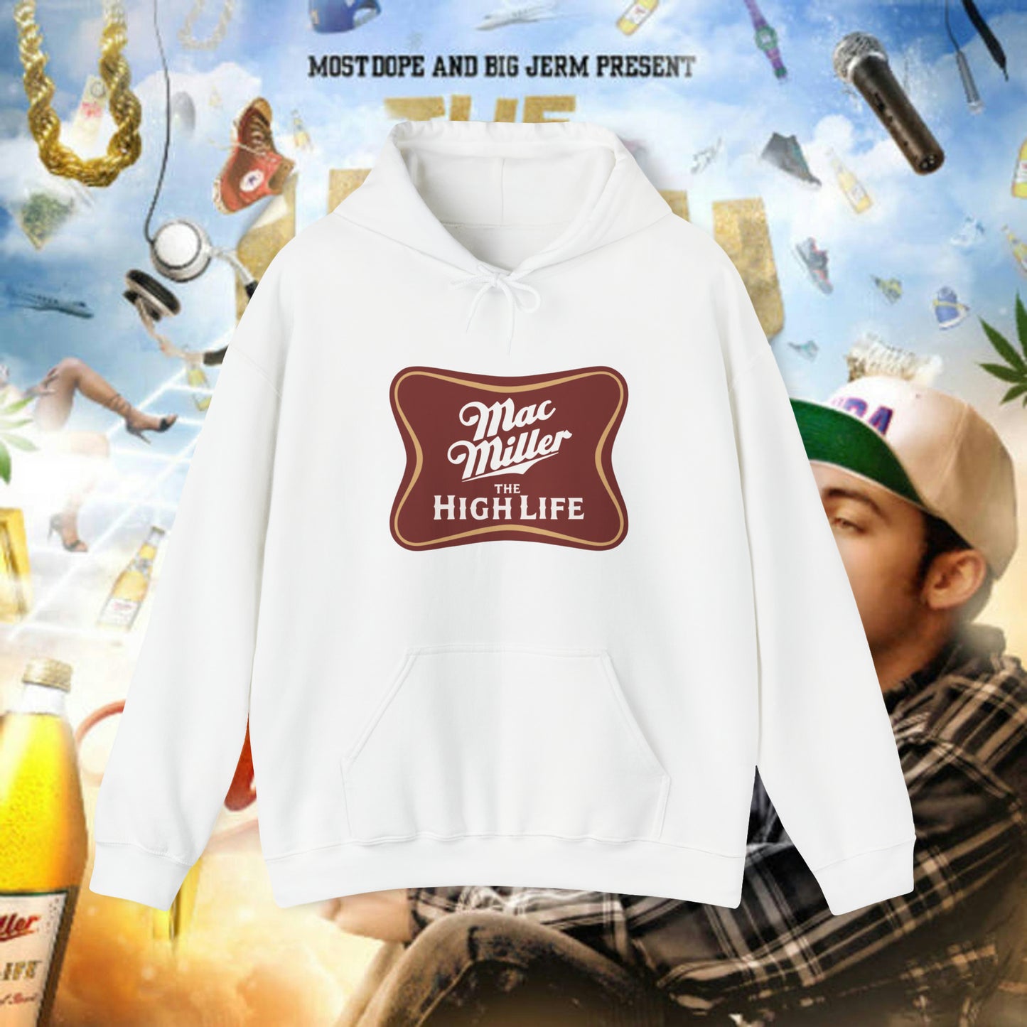 The High Life Front print Sweatshirt