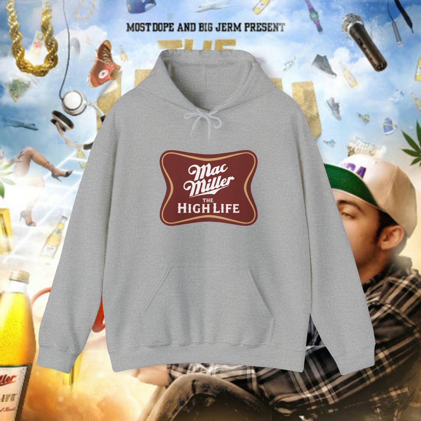 The High Life Front print Sweatshirt