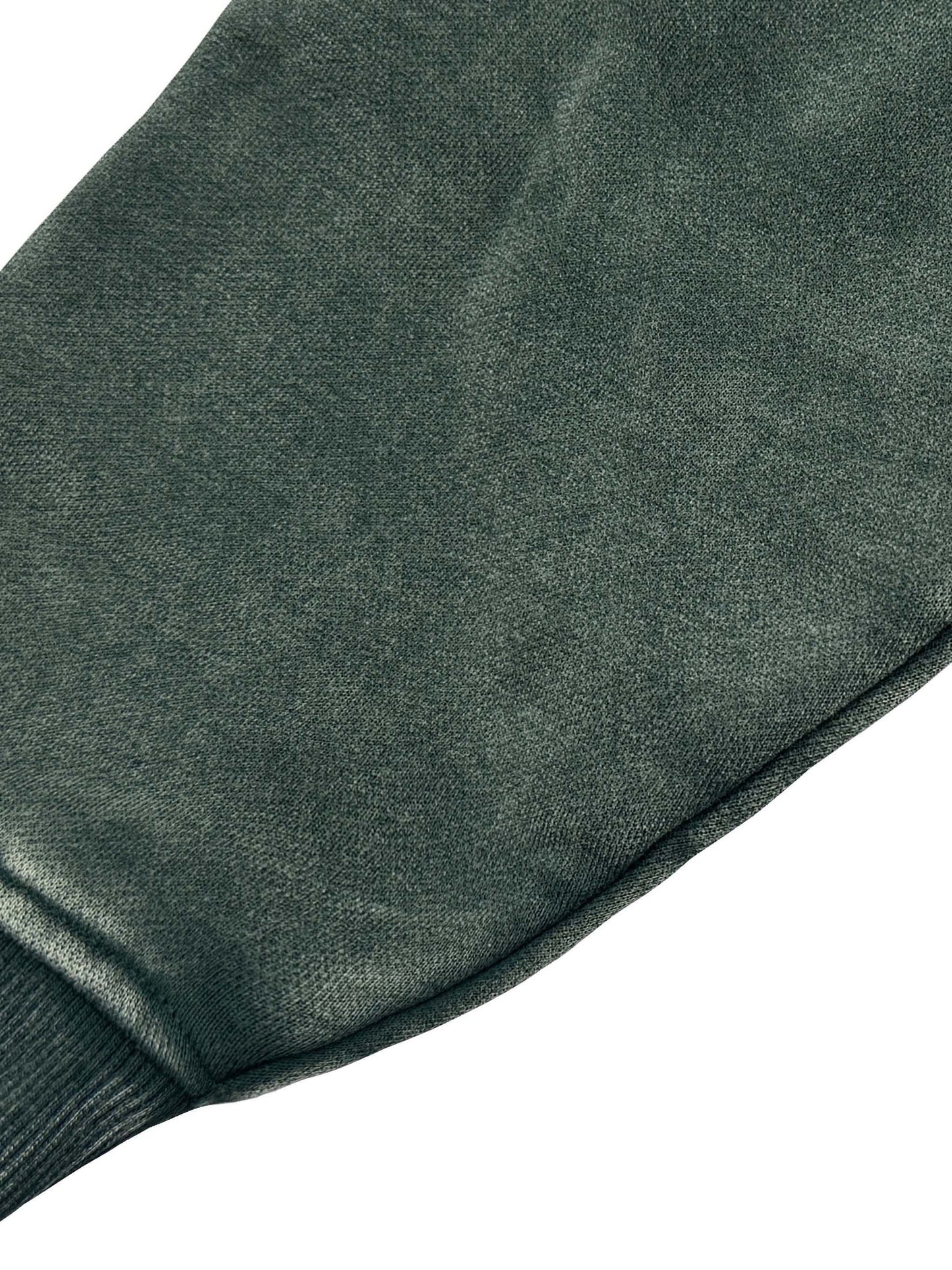 Snow Washed Zip-Through Hoodie