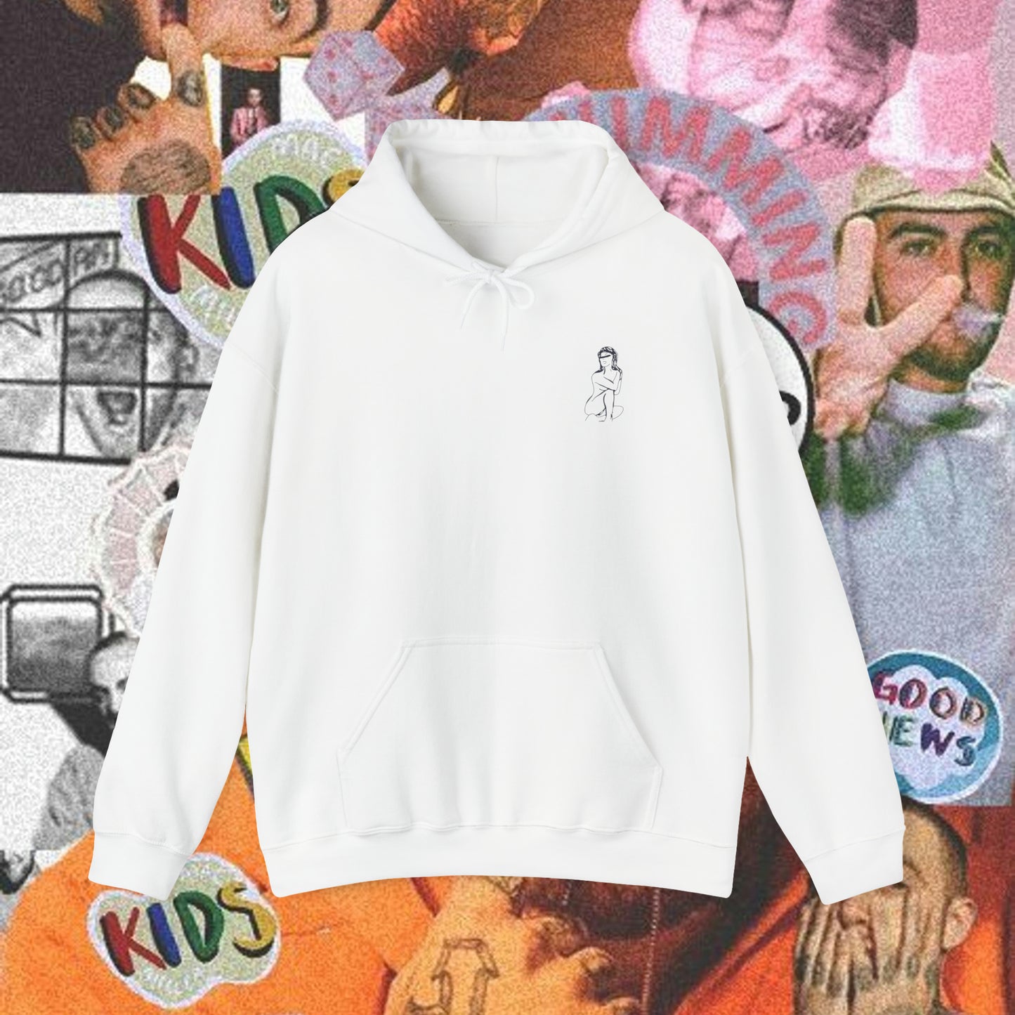 “Macadelic” Front and back print Sweatshirt