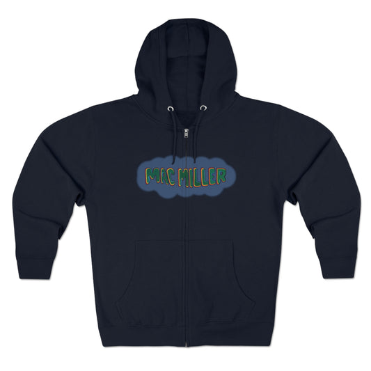 Mac Miller Center Zip Hoodie