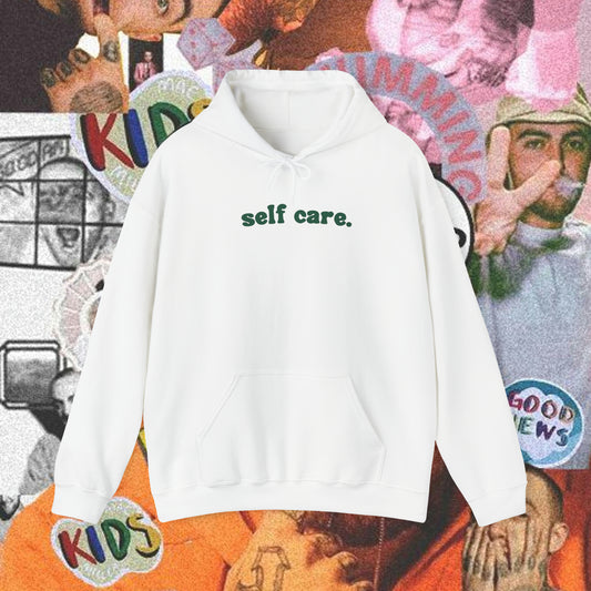 “Self Care” Front and back print Sweatshirt