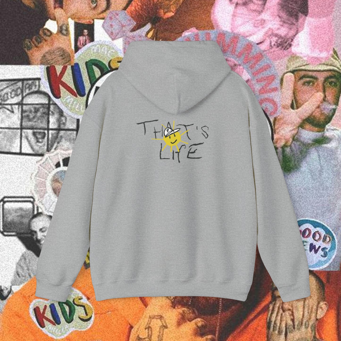 That’s Life Front and back Print Sweatshirt