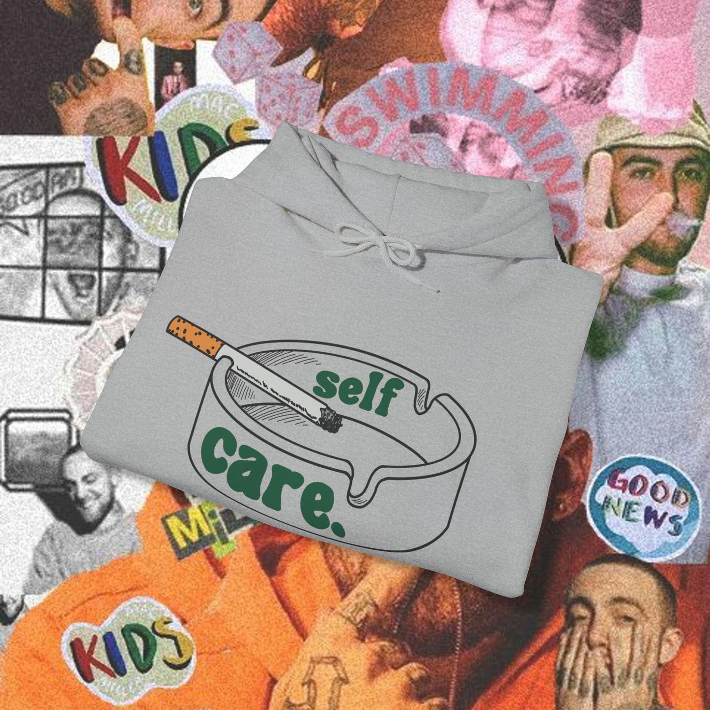 “Self Care” Front print Sweatshirt