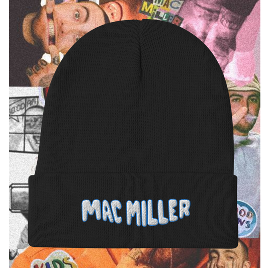 Mac.Miller Embroidered Beanie