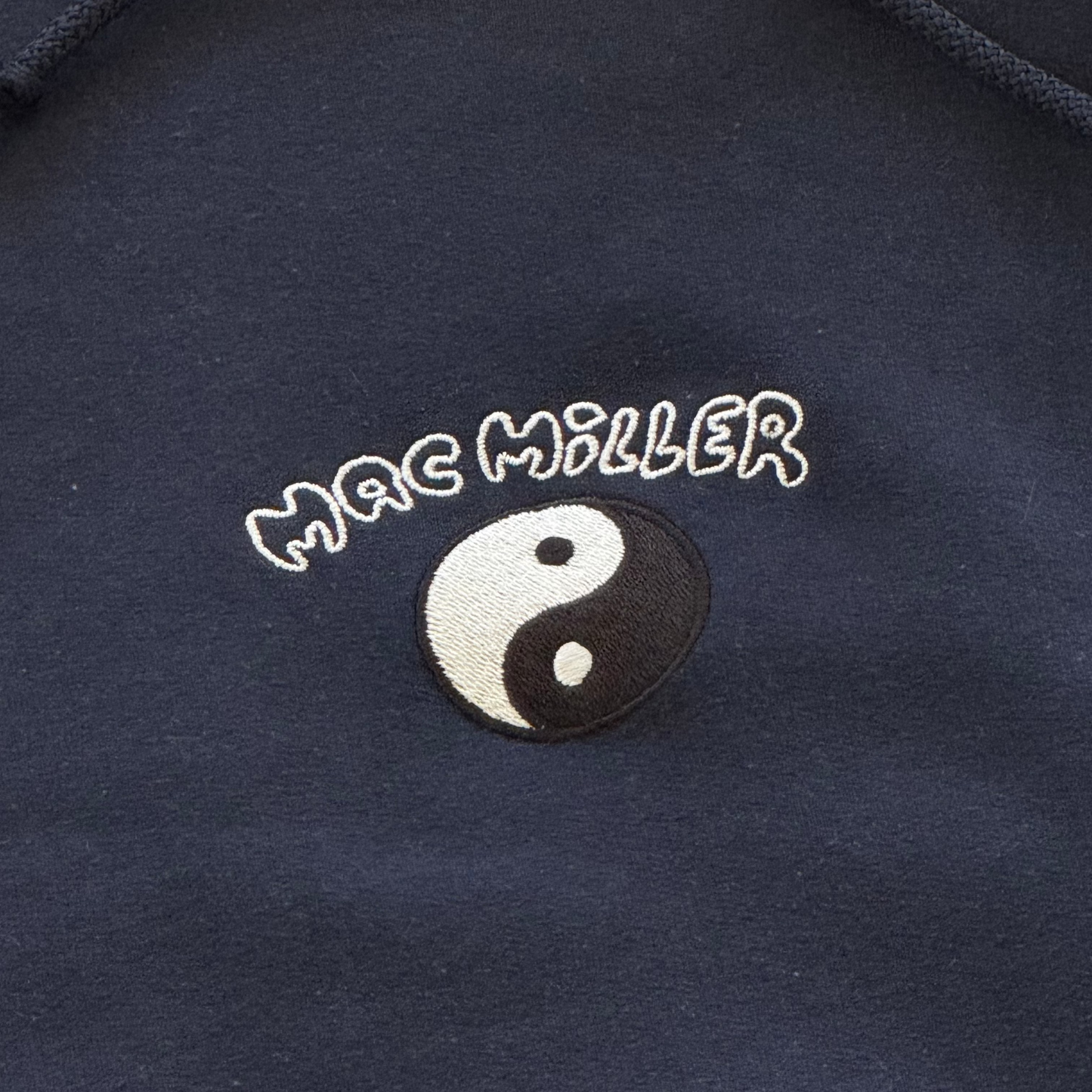 Self Care Mac Miller embroidered hoodie