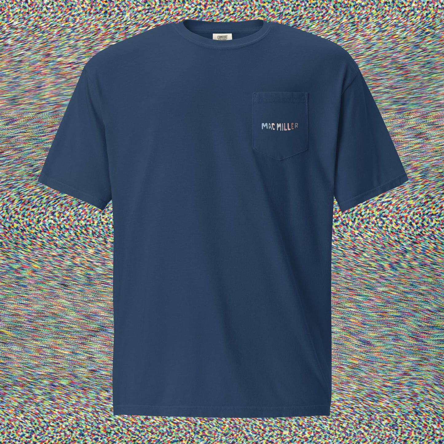 Mac Miller pocket logo t shirt