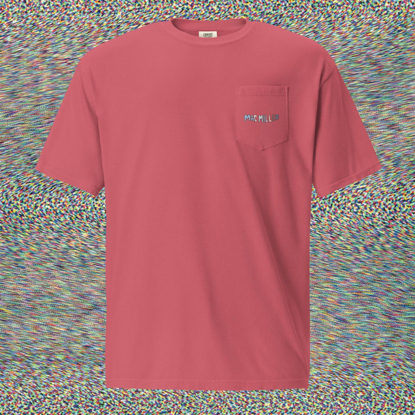 Mac Miller pocket logo t shirt